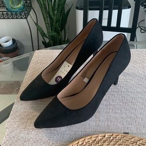 A New Day Women’s Faux Leather Gemma Pumps Black size 11